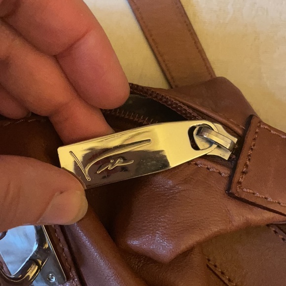 Vive Bags Antwerp soft leather satchel crossbody handmade in Belgium unique find - Picture 11 of 13